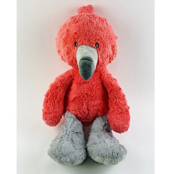 Spark Create Imagine 19” Large Plush Flamingo Bird Pink Gray Animal Adventure To - Picture 1 of 8